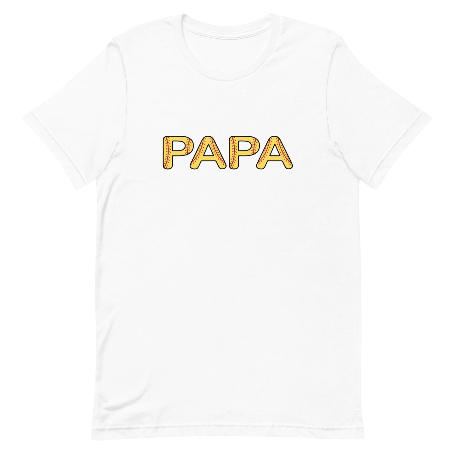 Softball PAPA Unisex t-shirt