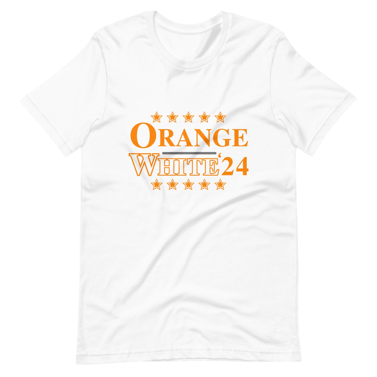 ORANGE/WHITE '24 Election Unisex t-shirt