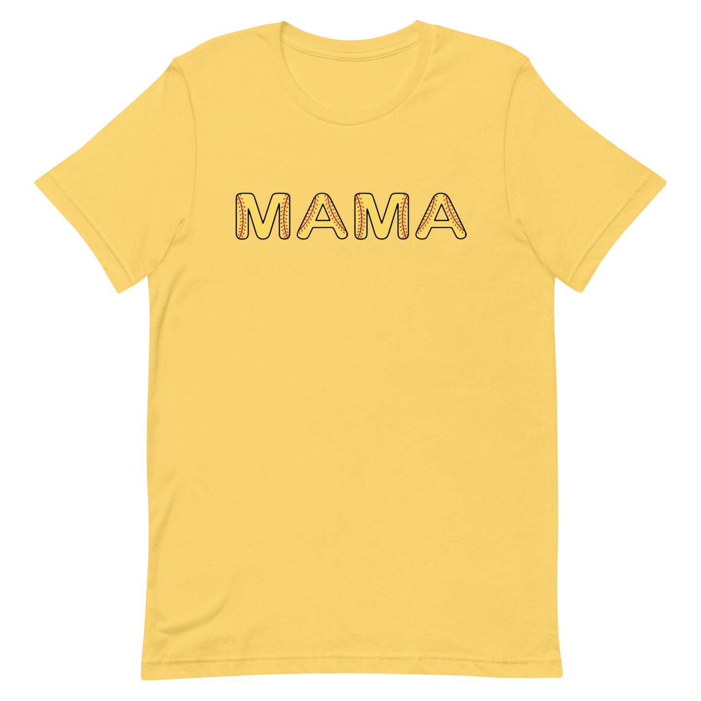 Softball MAMA Adult Unisex t-shirt