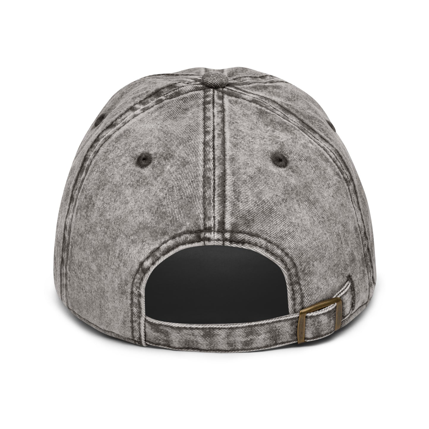 Softball Mom Heart Vintage Cotton Twill Cap