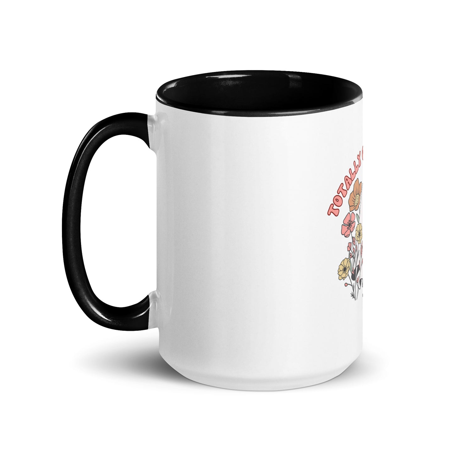 Totally Ghosting You Mug with Color Inside