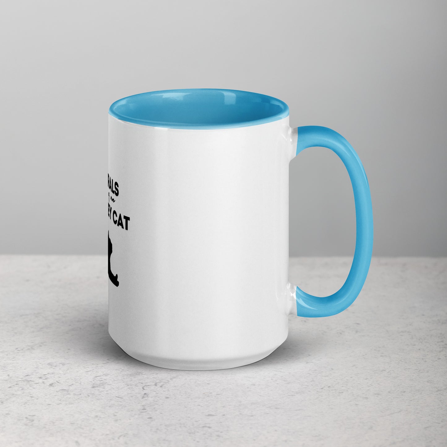 Morals of an Alley Cat Mug with Color Inside