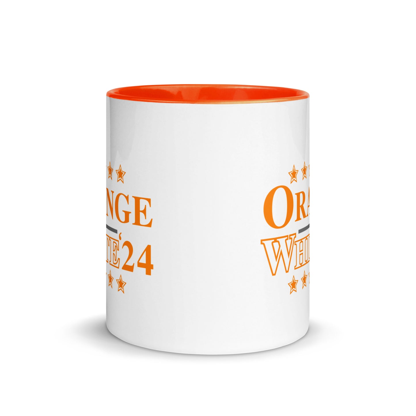 ORANGE/WHITE '24 Mug with Color Inside