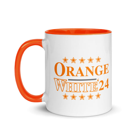 ORANGE/WHITE '24 Mug with Color Inside