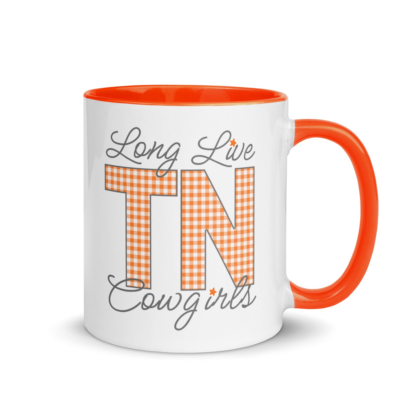 Long Live TENNESSEE Cowgirls Mug with Color Inside