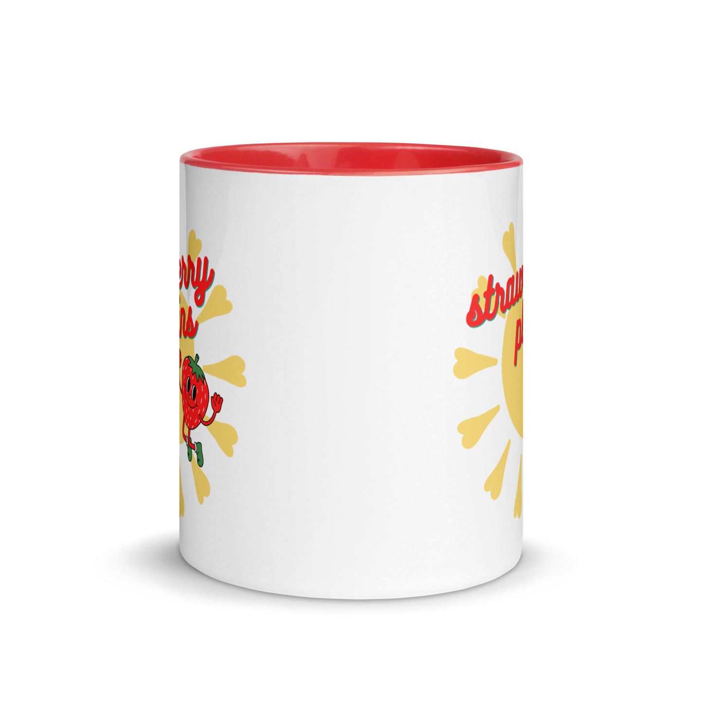 Strawberry Plains Sunshine Mug with Color Inside