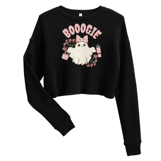 BOOOGIE Crop Sweatshirt