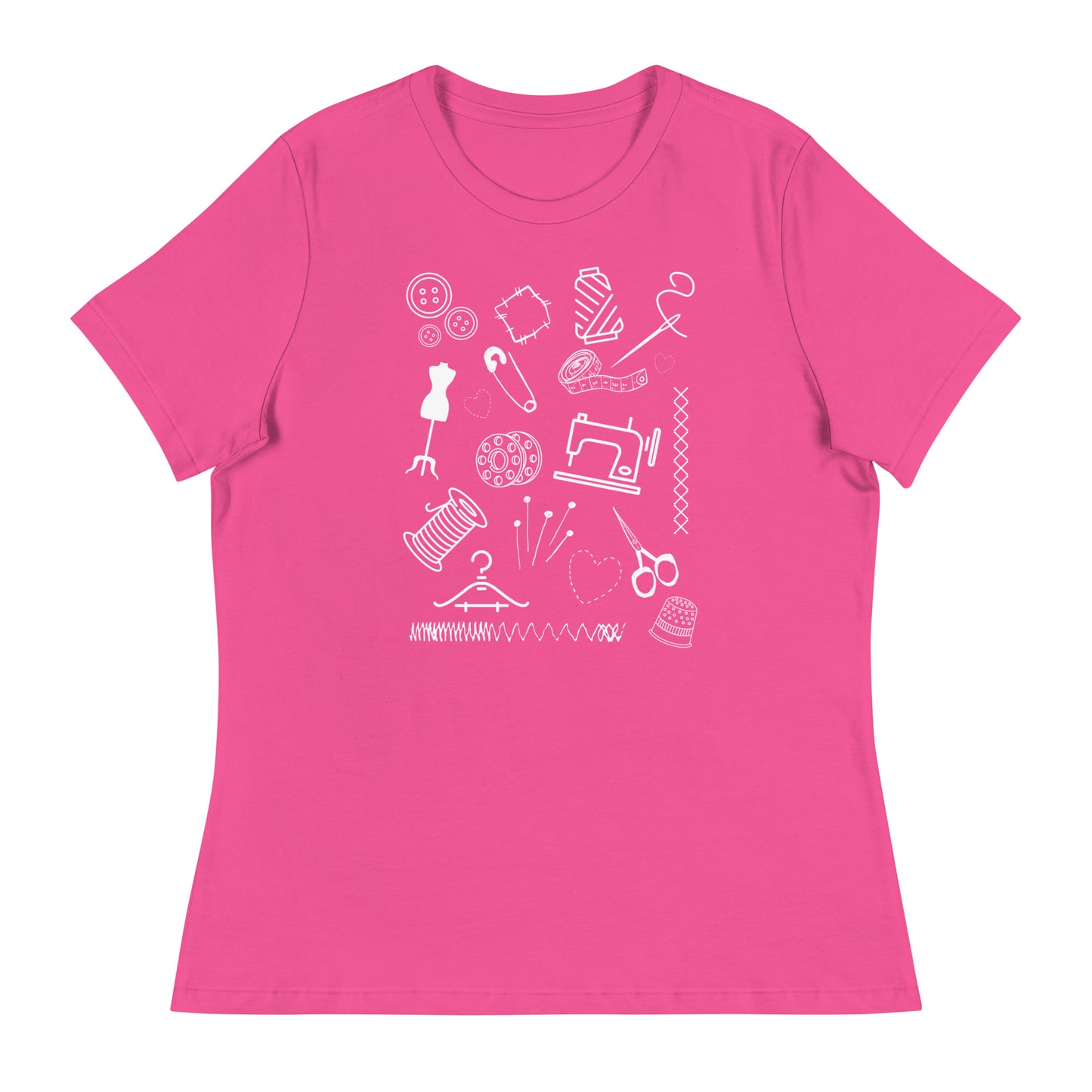 Sewing Doodles Women's Relaxed T-Shirt