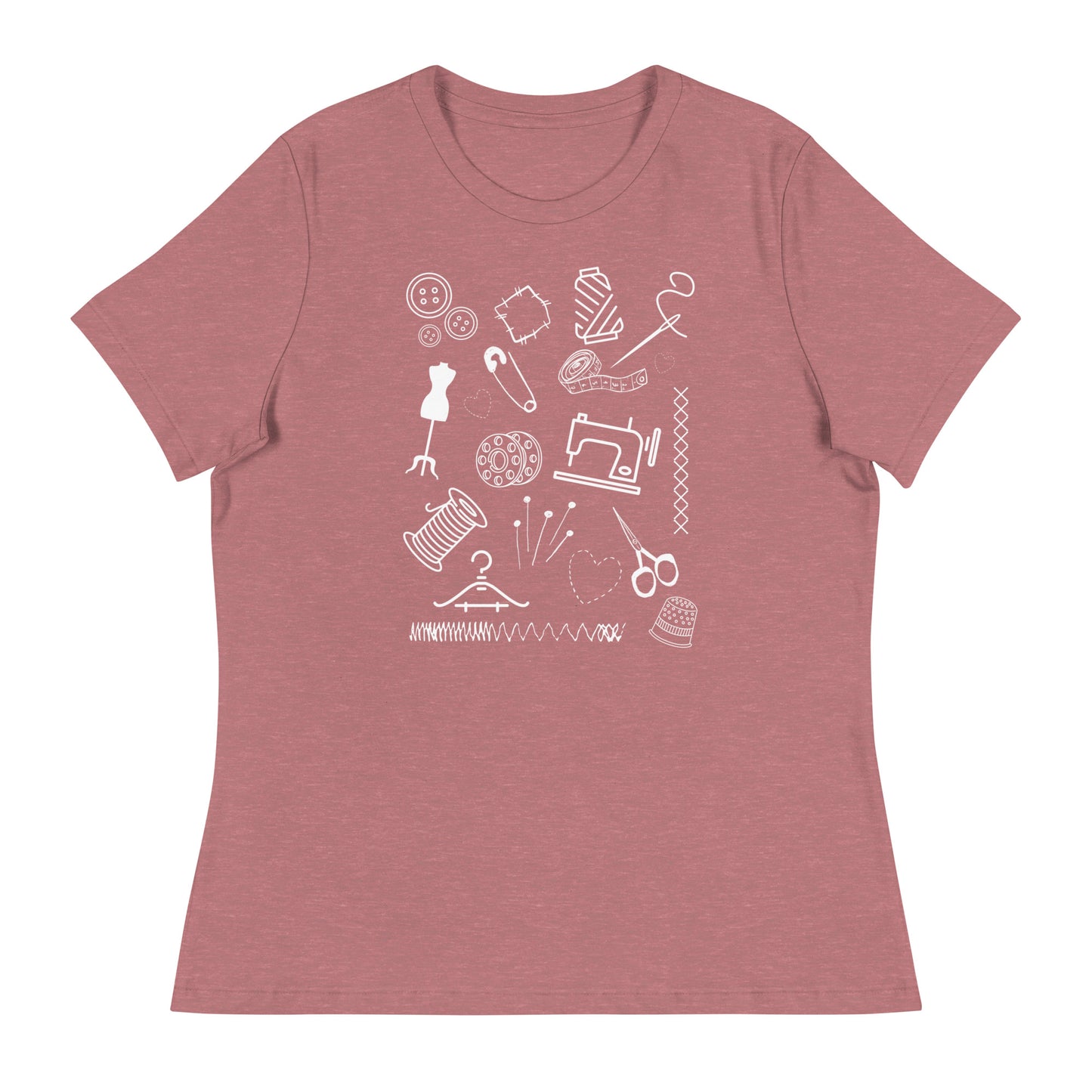 Sewing Doodles Women's Relaxed T-Shirt