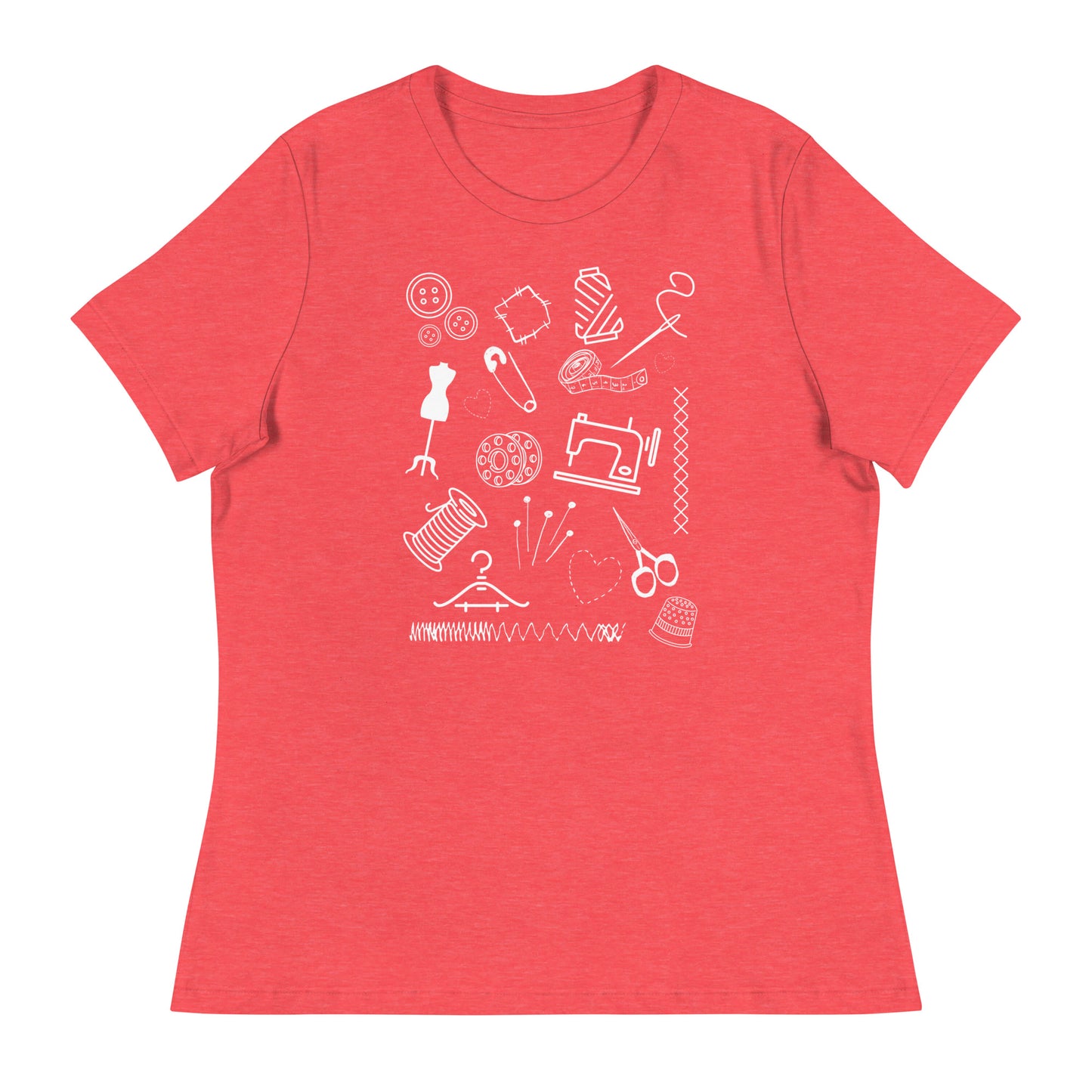 Sewing Doodles Women's Relaxed T-Shirt