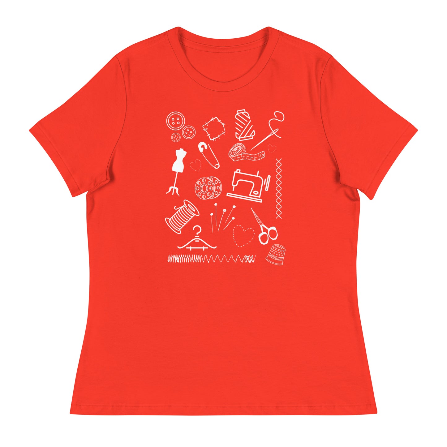 Sewing Doodles Women's Relaxed T-Shirt