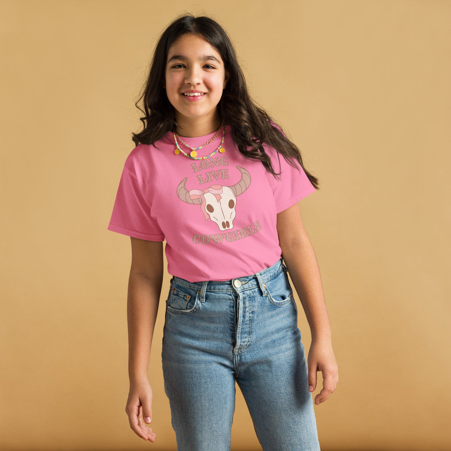 Long Live Cowgirls Longhorn Youth classic tee
