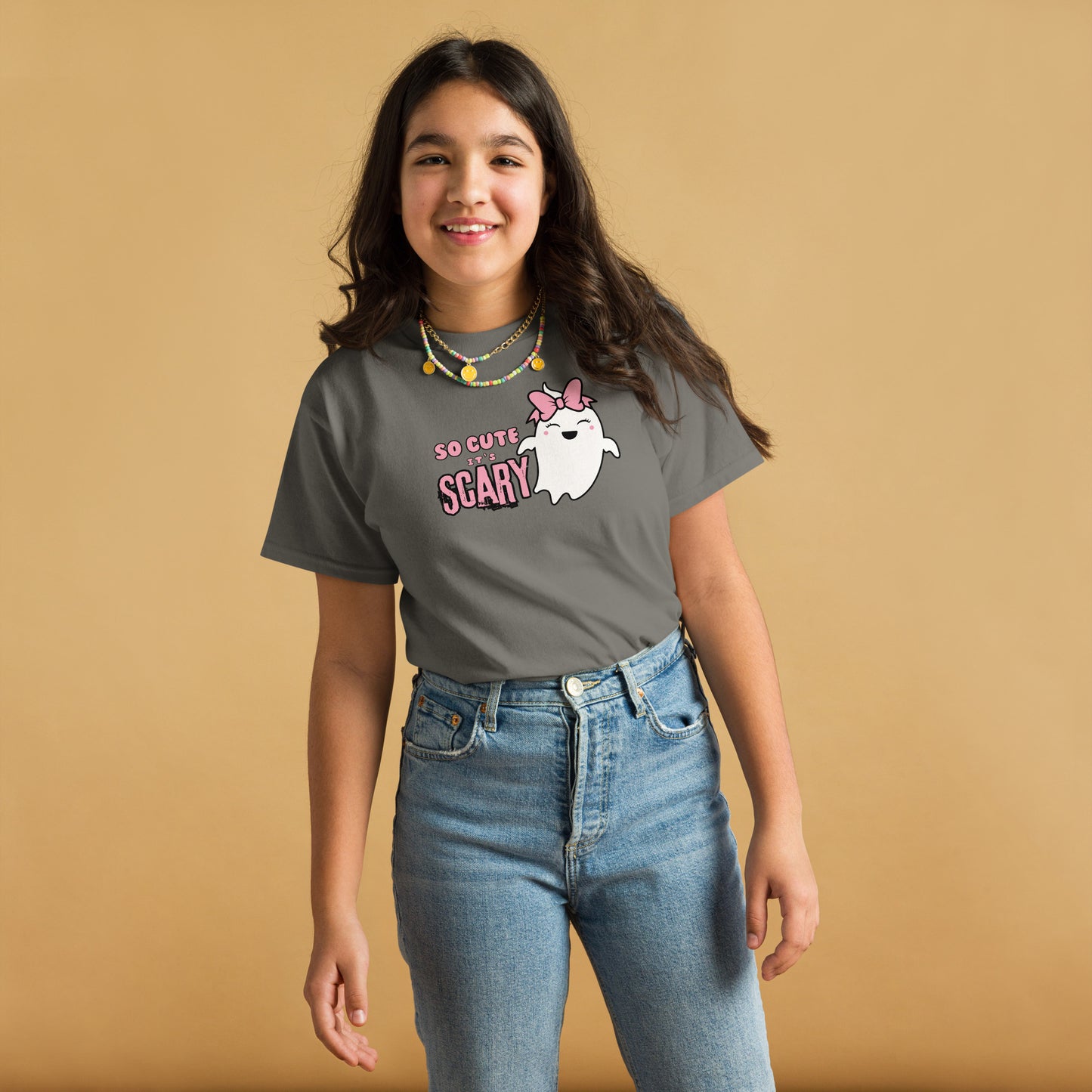 So Cute it's Scary PinkBow Youth classic tee