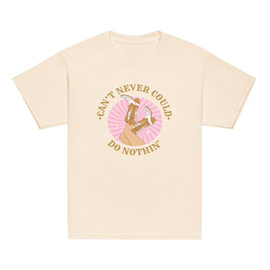 Can't Never Could Cowgirl Youth classic tee