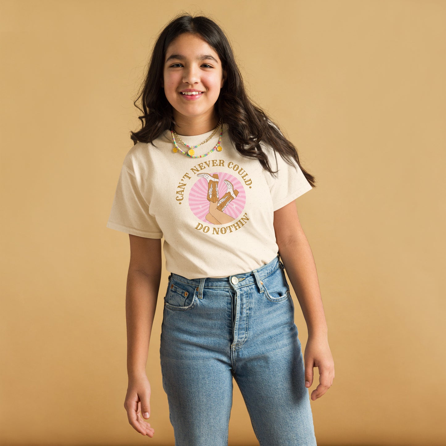 Can't Never Could Cowgirl Youth classic tee
