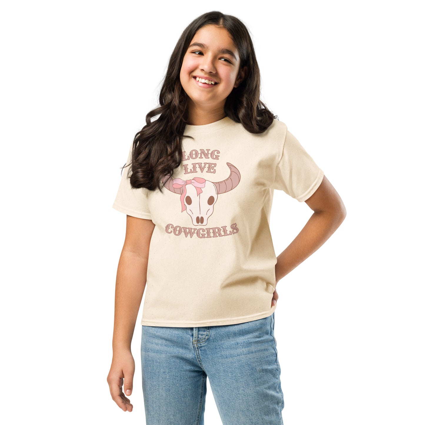 Long Live Cowgirls Longhorn Youth classic tee