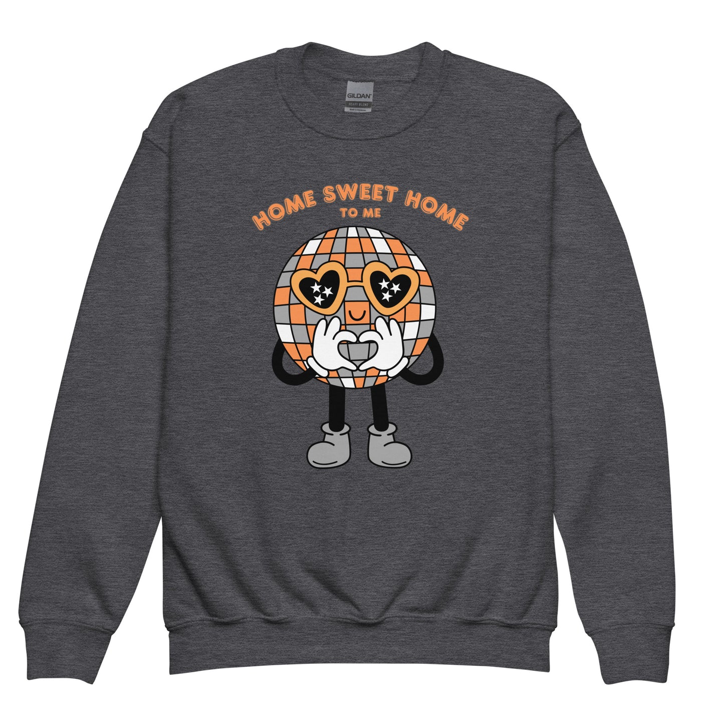 Home Sweet Home To Me Youth crewneck sweatshirt