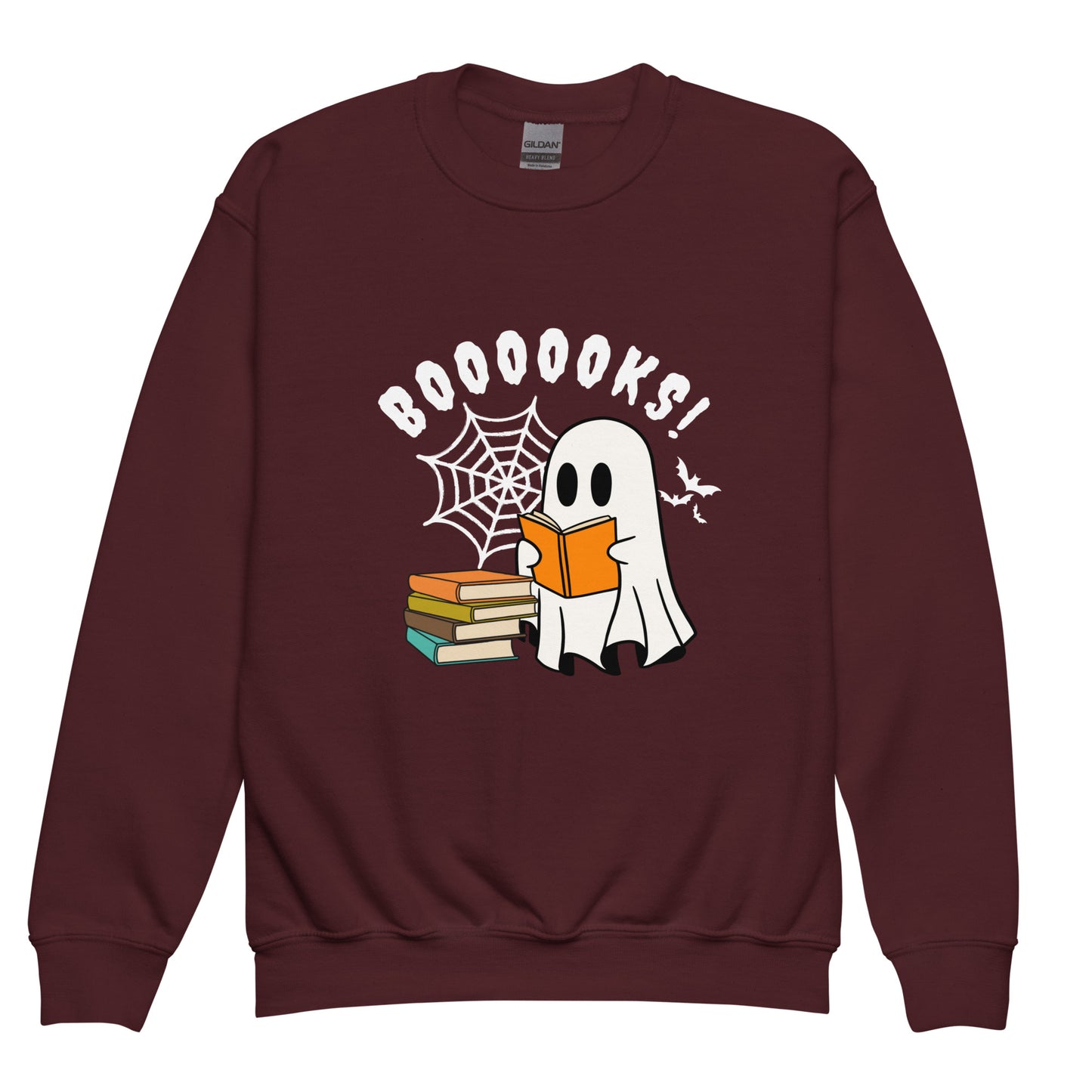 BOOOKS! Youth crewneck sweatshirt