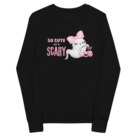 So Cute It's SCARY Youth long sleeve tee