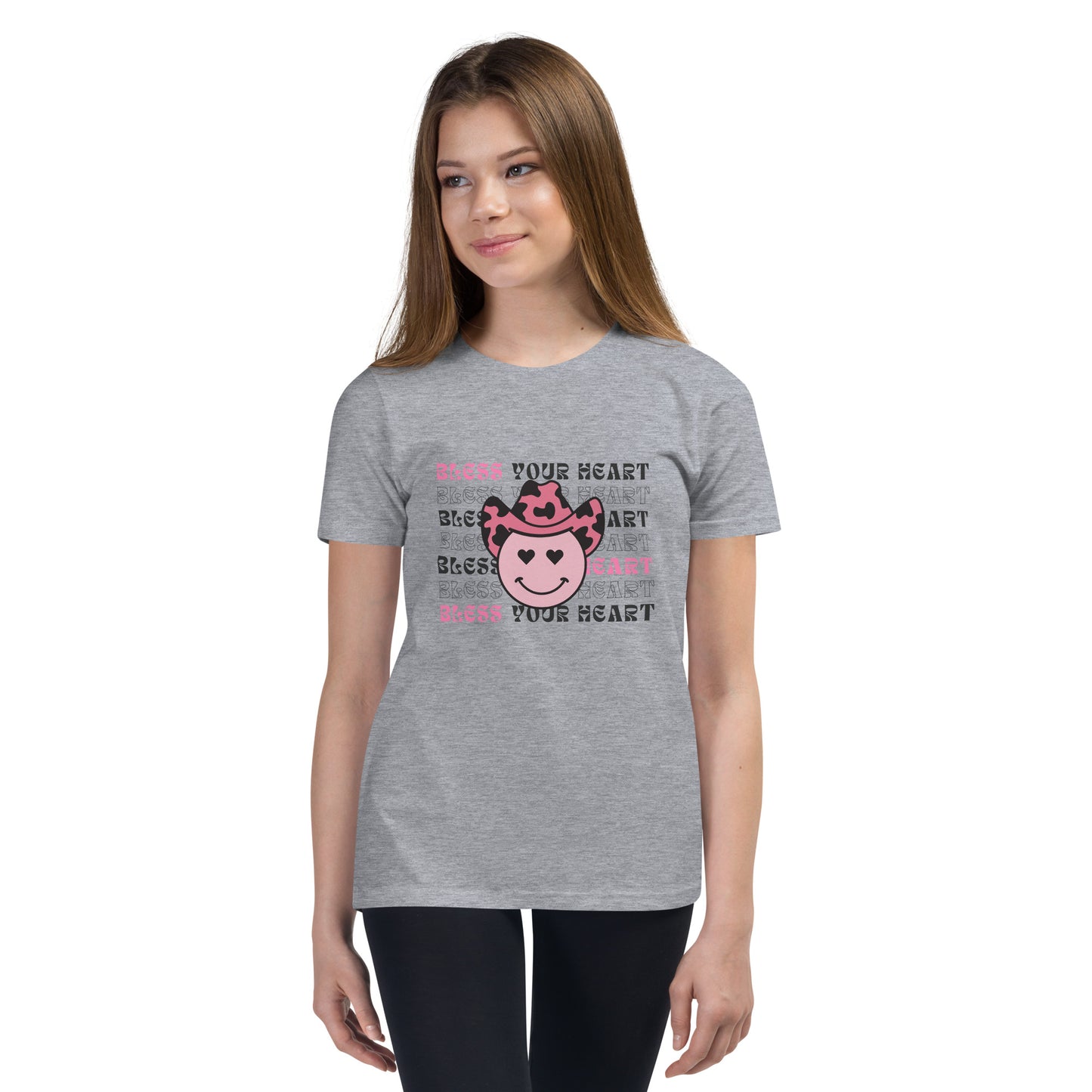 Bless your Heart - Smiley Youth Short Sleeve T-Shirt