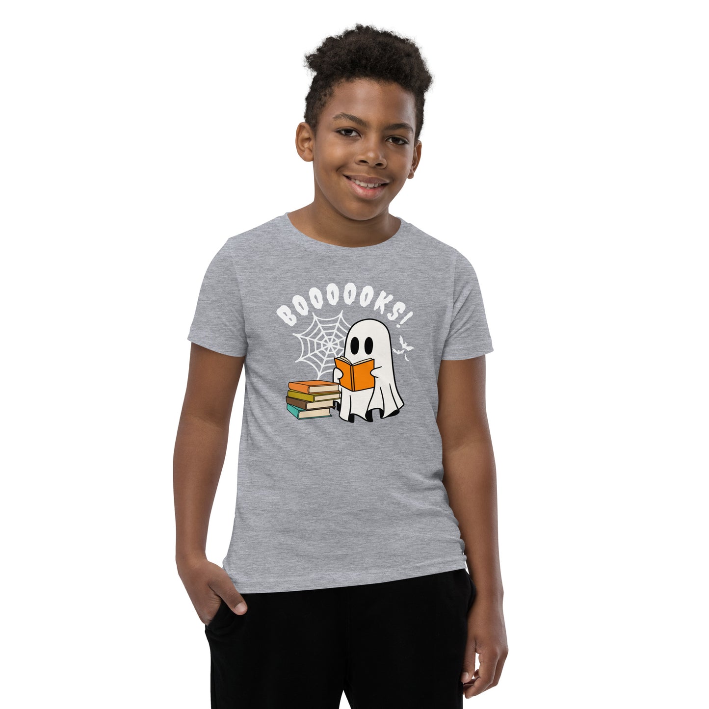 BOOOKS! Youth Short Sleeve T-Shirt