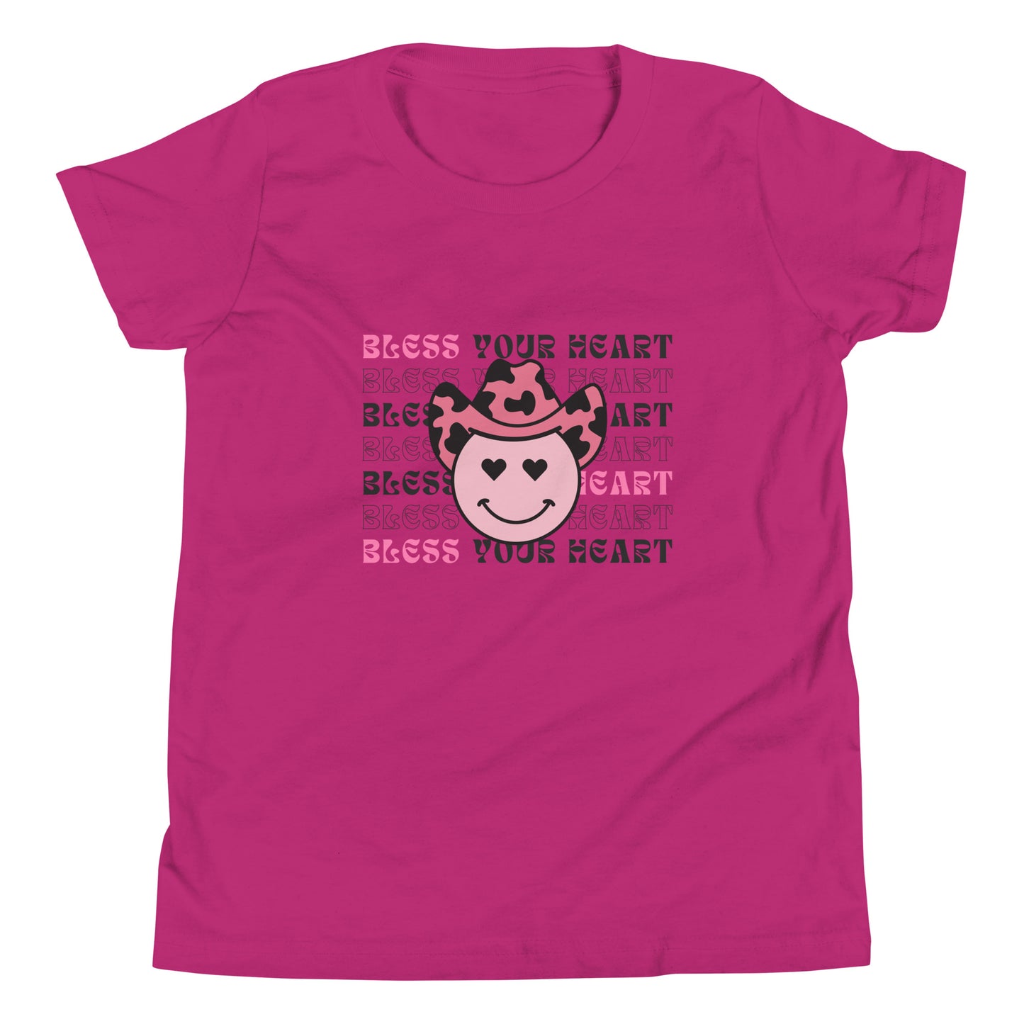 Bless your Heart - Smiley Youth Short Sleeve T-Shirt