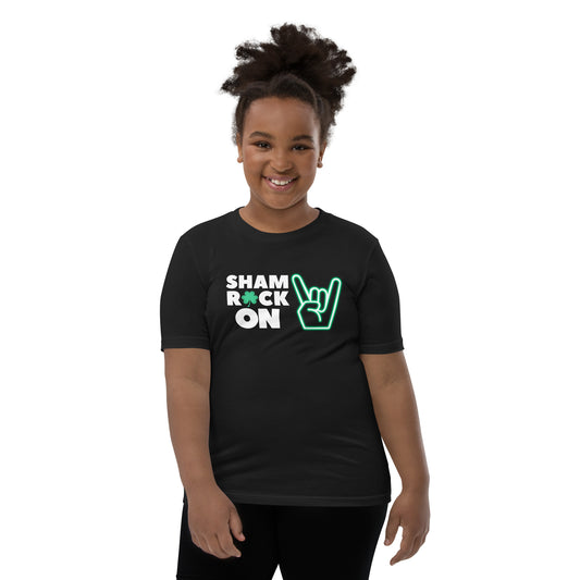 ShamROCK ON Youth Short Sleeve T-Shirt