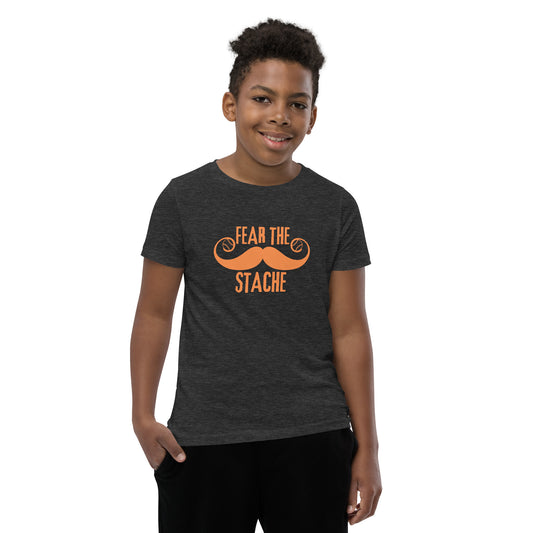 Fear the Stache Youth Short Sleeve T-Shirt