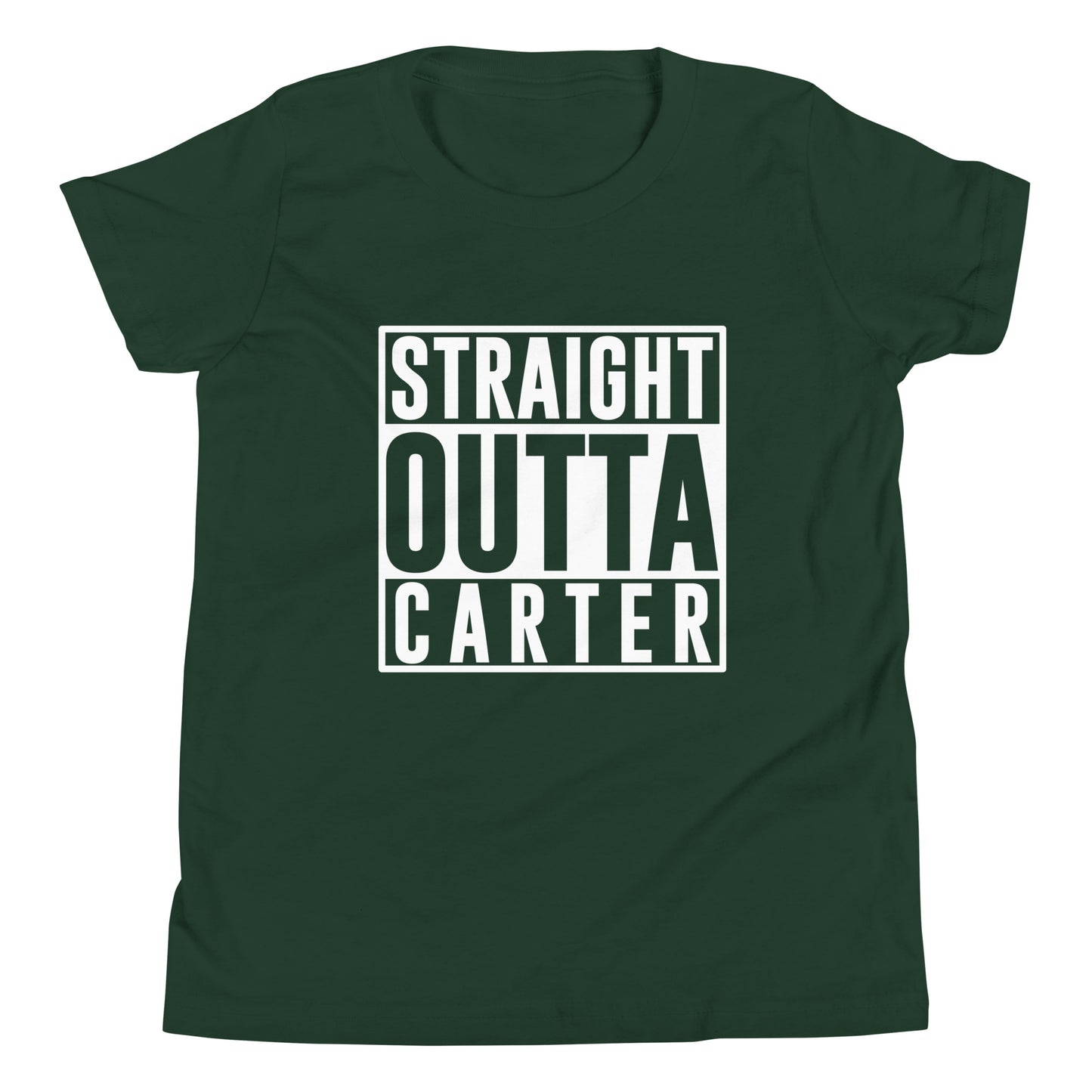 STRAIGHT OUTTA CARTER Youth Short Sleeve T-Shirt