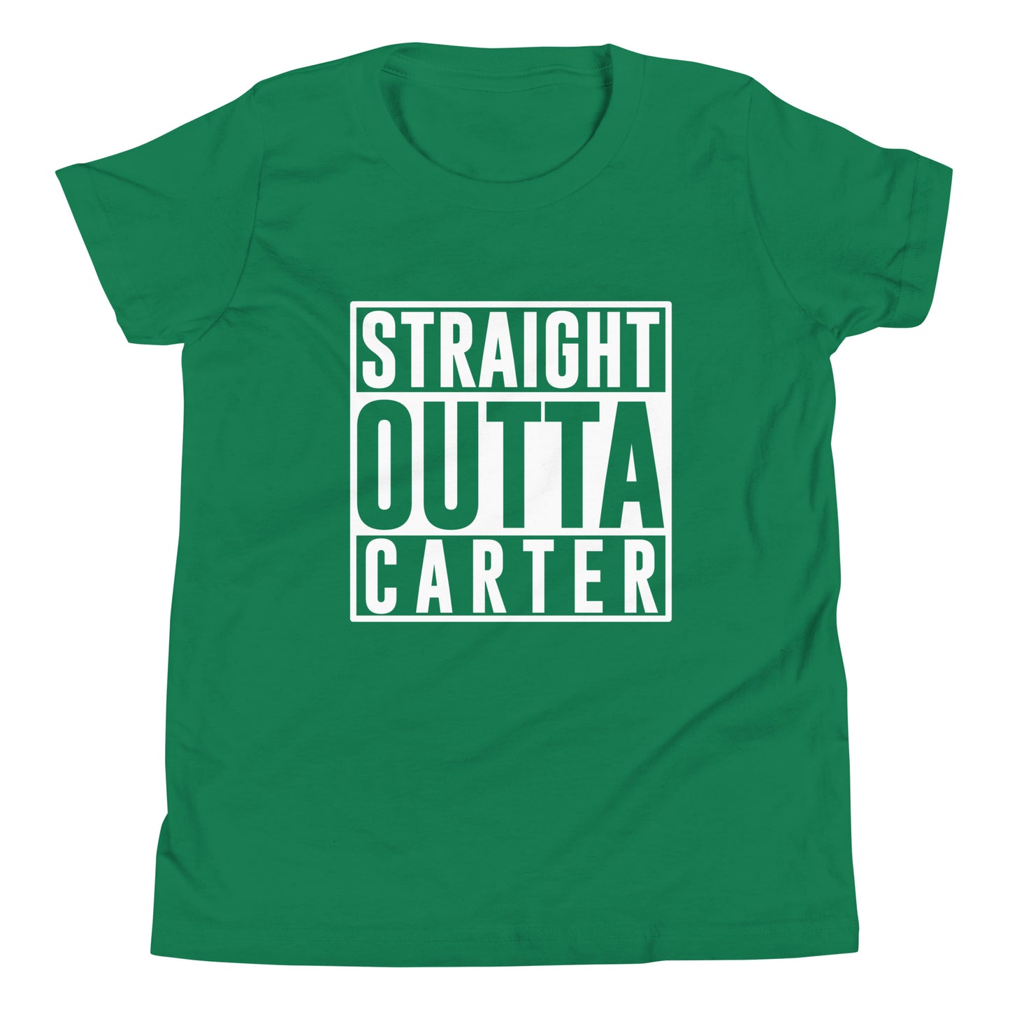 STRAIGHT OUTTA CARTER Youth Short Sleeve T-Shirt