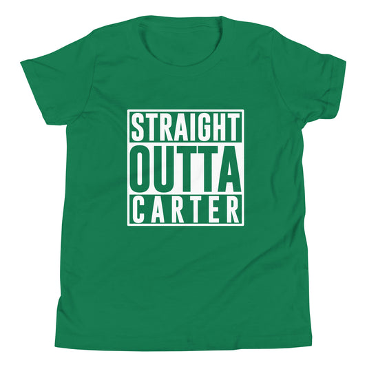 STRAIGHT OUTTA CARTER Youth Short Sleeve T-Shirt