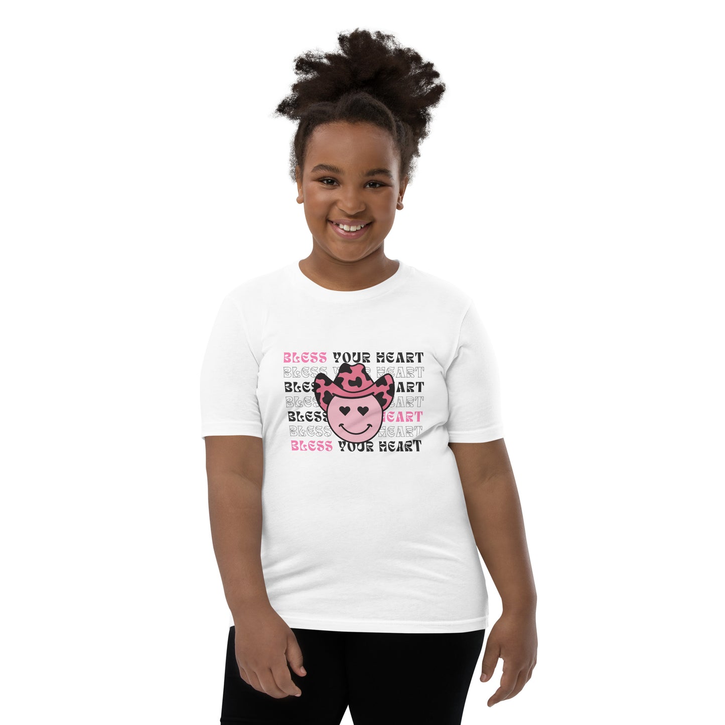 Bless your Heart - Smiley Youth Short Sleeve T-Shirt