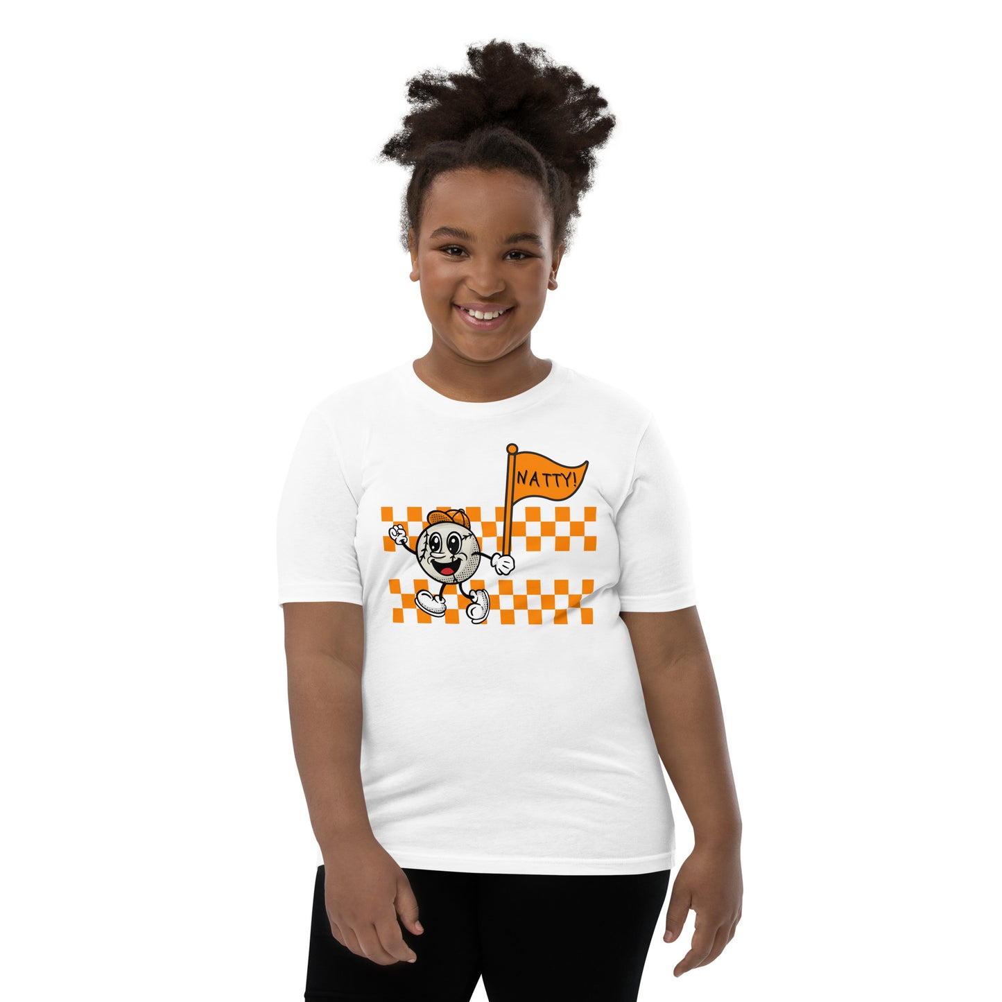 NATTY! Flag Youth Short Sleeve T-Shirt