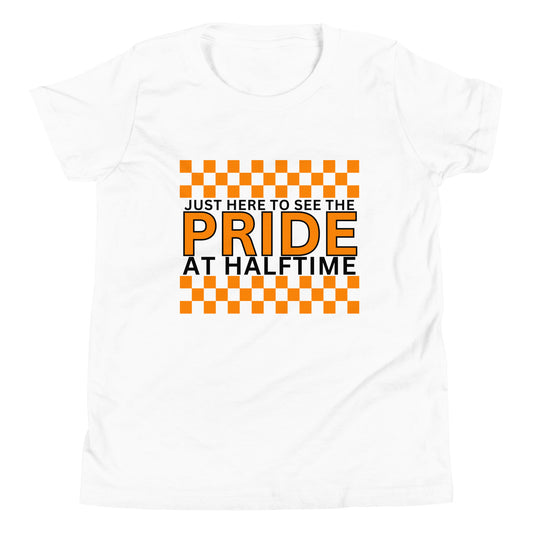 Pride at Halftime Checkerboard Youth Short Sleeve T-Shirt