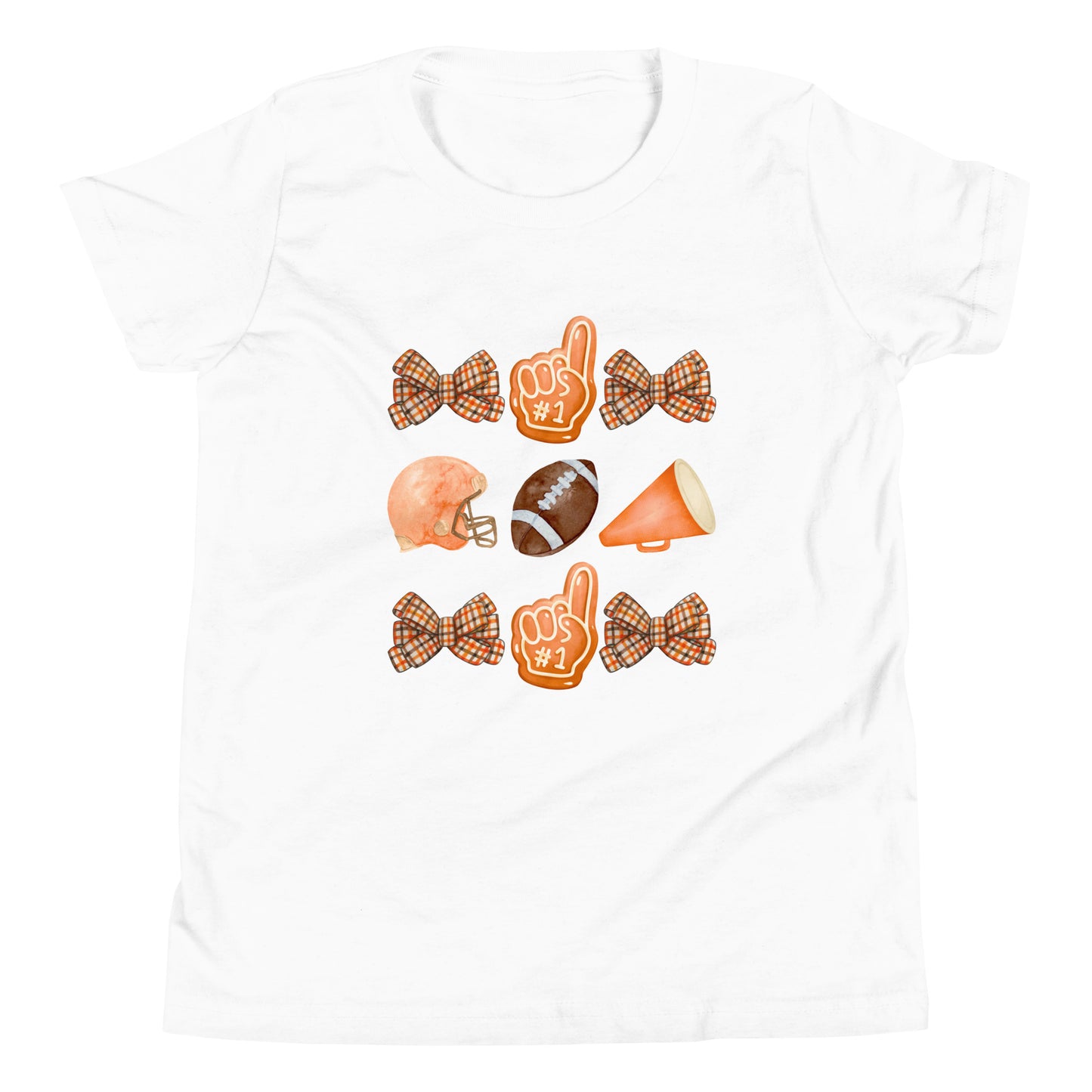 Vintage Football Youth Short Sleeve T-Shirt
